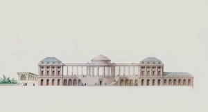 First design for the Chateau du Bouilh, Saint Andre de Cubzac, Aquitaine, c.1787 by Victor Louis