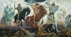 The Four Horsemen of the Apocalypse by Victor Mikhailovich Vasnetsov