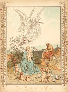 Rest on the Way to Egypt by Victor Paul Mohn