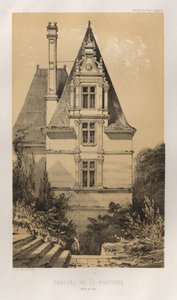 Picturesque Architecture or Monuments of the 15th and 16th Centuries: Castles of France of the 15th and 16th Centuries: Pl. 37, Castle of La Ranciere (Maine et Loire) by Victor Petit