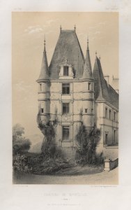 Château De Marchais Aisne, 1860 (Pl. 31) by Victor Petit