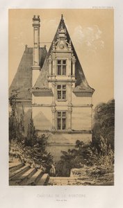 Château De La Ranciere Maine et Loire, 1860 (Plate 37) by Victor Petit