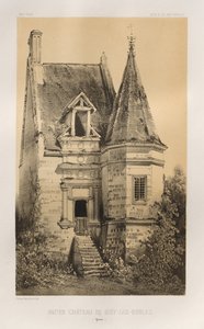 Ancien Château de Gisy-Les-Nobles Yonne by Victor Petit