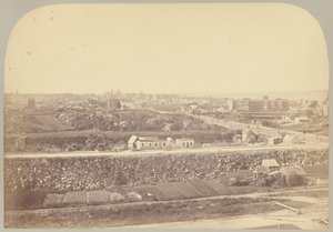 Panoramic View West of Museum (Plate XVII) by Victor Prevost, Gaston L. Feuardent and Co., New York