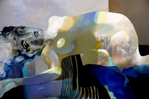 Ethereal Blue Woman