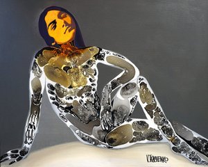 Serene Abstract Woman