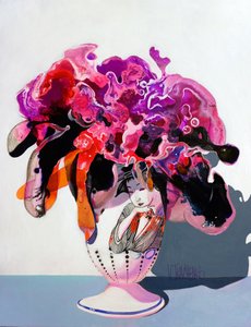 Vibrant Floral Woman