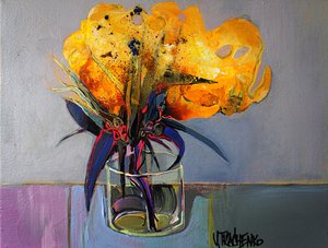 Yellow Floral Still Life