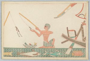The Little Fish and the Fisher-Man (Illustration for Aesop