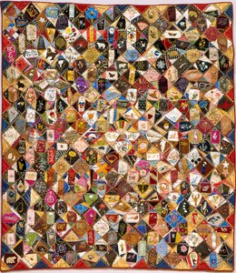 Crazy Quilt by Victoriene Parsons Mitchell