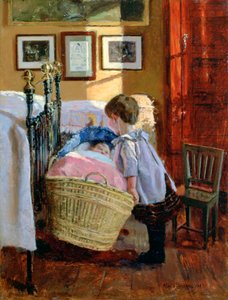 The Watchful Eye by Viggo Christian Frederik Vilhelm Pedersen