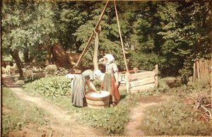 Young Girls at the Well