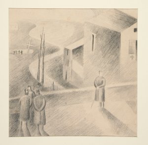 Seven original drawings and manuscripts by the artist, and documentary material by Viking Eggeling
