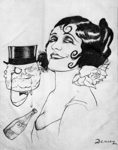 Caricature of Pola Black