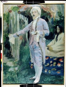 Chivalrous Reading Poems by Viktor Elpidiforovich Borisov Musatov