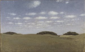 Landscape, From Lejre by Vilhelm Hammershøi