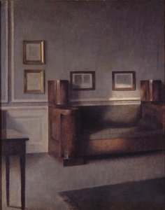 Room Picture by Vilhelm Hammershøi