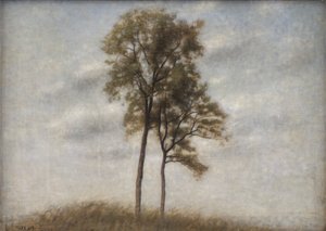 Young Oak by Vilhelm Hammershøi