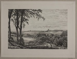 Afternoon Landscape, Zealand by Vilhelm Kyhn