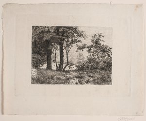 Oak Trees at the Edge of a Forest by Vilhelm Kyhn
