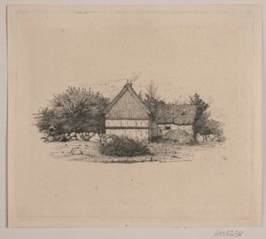 A Farmhouse by Vilhelm Kyhn