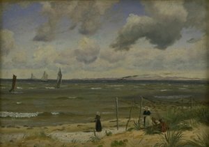 Hornbæk Beach in the North of Sealand