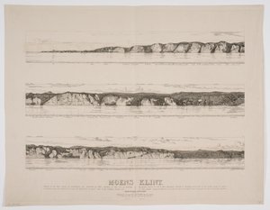 Møns Klint by Vilhelm Kyhn