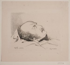 Olaf Rye as a Corpse by Vilhelm Kyhn