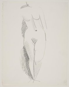 Standing Female Model