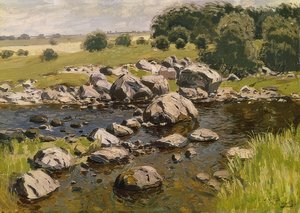 Landscape with Stones. Around 1910