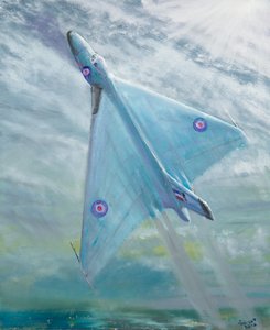 Avro Vulcan B1 Night flight, 2016