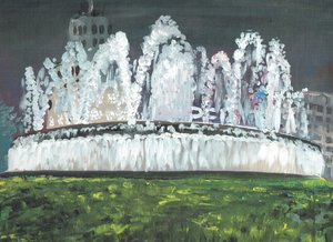 Barcelona Night by Vincent Alexander Booth