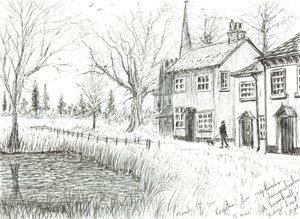 English Village by Vincent Alexander Booth