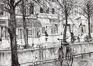 Harlingen Holland by Vincent Alexander Booth