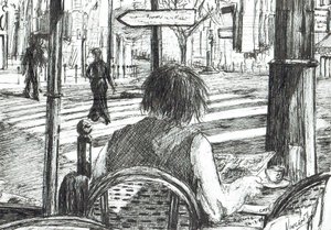 La Rotonde, Paris by Vincent Alexander Booth