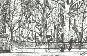 Madison Square Park New York, 2003 by Vincent Alexander Booth