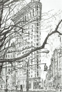 New York Flat Iron Building by Vincent Alexander Booth