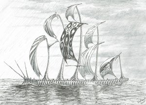 Storm Creators Dead Lake Sea, 2020 by Vincent Alexander Booth