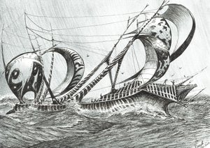 Storm Creators Tyrrhenian Sea by Vincent Alexander Booth