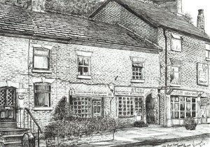 The Book Shop at Marple Bridge by Vincent Alexander Booth