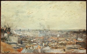 View of Paris from Montmartre