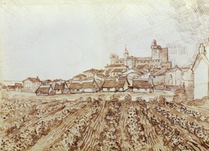 View of Saintes-Maries