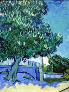 Blossoming Chestnut Trees by Vincent van Gogh