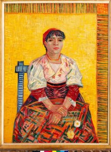 The Italian Woman by Vincent van Gogh