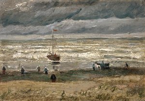 View of the Sea at Scheveningen by Vincent van Gogh