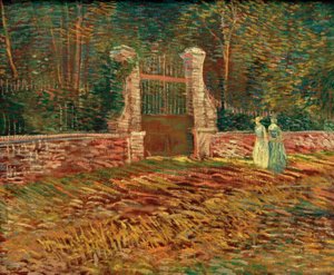 Entrance to Voyer d’Argenson Park in Asnières by Vincent van Gogh