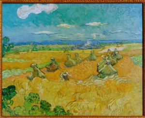 Harvest by Vincent van Gogh