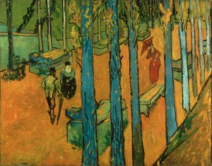 Falling Autumn Leaves by Vincent van Gogh