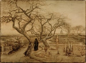 Garden in Winter by Vincent van Gogh