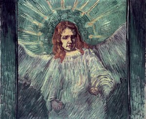 Head of an Angel, after Rembrandt, 1889 by Vincent van Gogh